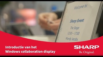 Professionele Displays | Het Windows collaboration display van Sharp | Introductie