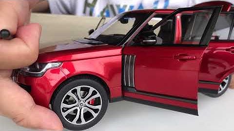 Review: LCD models 1/18 - Range Rover SVA 2017
