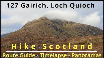 127 Gairich, Loch Quioch, Scotland. One of the best viewpoints in Scotland!