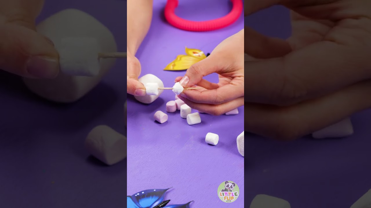Marshmallow Zoo?! 🐘🐼 Let’s Craft the Sweetest Creatures Ever! 🍬