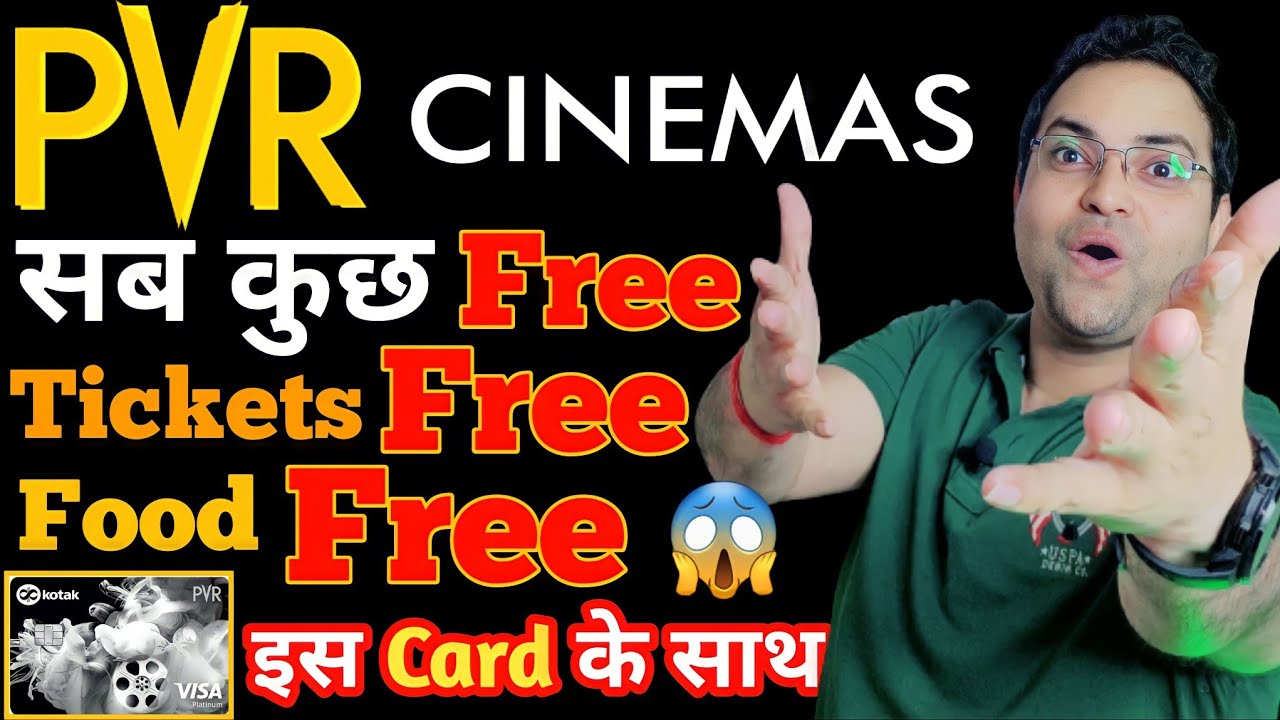 Kotak PVR Platinum Credit card How to Redeem coupon PVR Movie