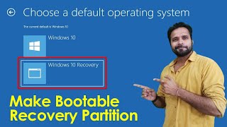 How to Make Custom Recovery Partition in Windows 10