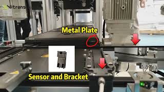How to detect Pallet position in Pallet Conveyor System