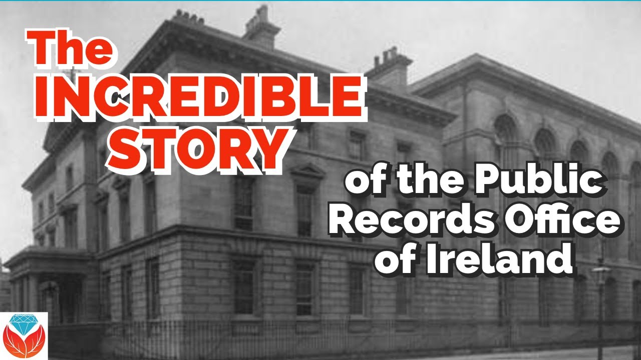 INCREDIBLE story of the Public Records Office of Ireland (PRO) - YouTube
