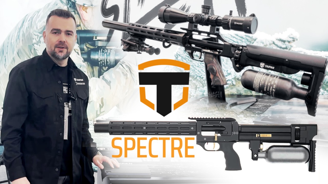 Taipan SLASH 7,62 mm (.30 cal), Air-G-Tac Tuning a Nová Vzduchovka Taipan Spectre | IWA 2026
