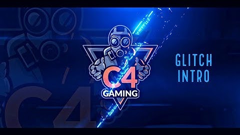 Glitch Logo Intro in Kinemaster | Gaming Channel Intro | Kinemaster Tutorial