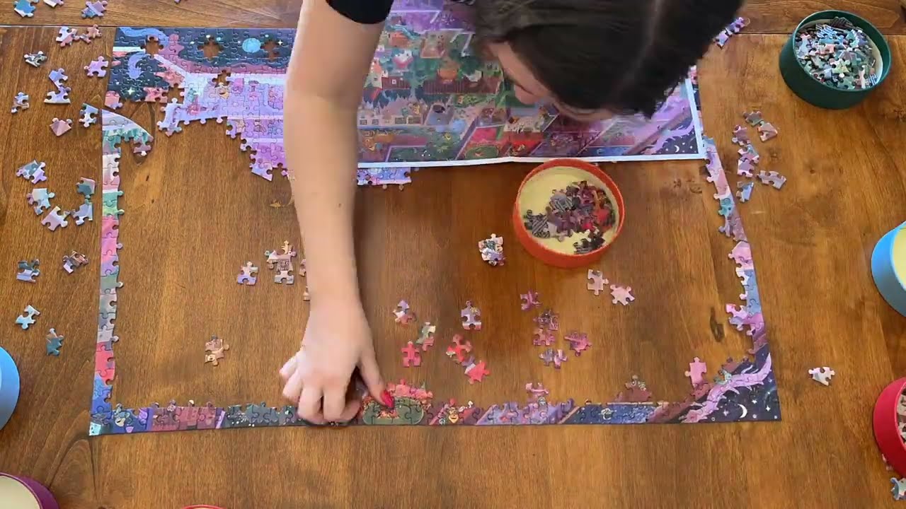 Magic Puzzle Company The Mystic Maze 1000 Piece Puzzle Timelapse (spoilers at the end)