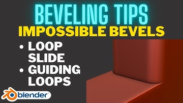 Bevel Tips: Loop Slide and Impossible Bevels