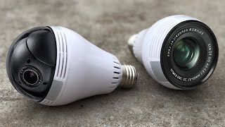 What's inside 360 VR Light bulb Camera - Best camera security 2020
