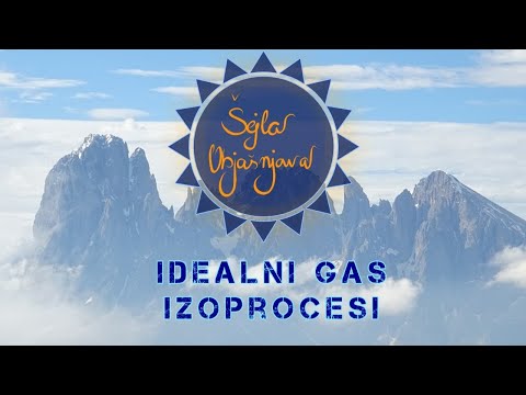 Idealni gas. Izoprocesi. | MOLEKULARNO-KINETIČKA TEORIJA