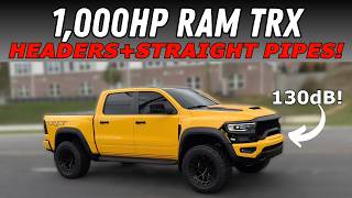 1.000 PS RAM TRX mit Fächerkrümmer & Straight Pipes!