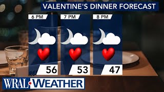 Valentine s Day Forecast Chilly morning but Wednesday afternoon forecast warms up
