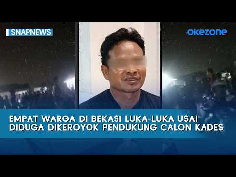 Four Residents Injured in Bekasi After Alleged Mob Assault by Village Head Candidate Supporters