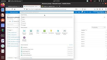 AZ 104 Manage Azure resources Task 1: Create resource groups and deploy resources to resource groups