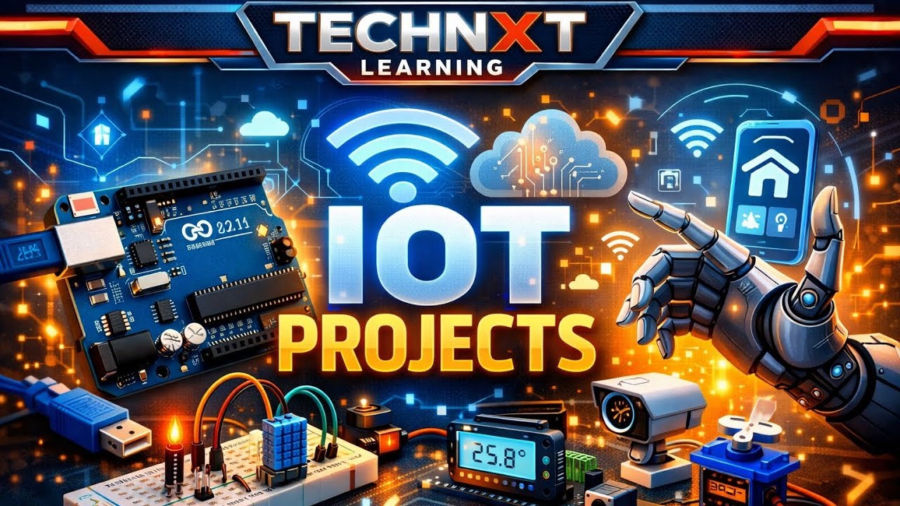 Arduino IoT Projects Explained Step by Step | Beginner to Pro #Arduino ...