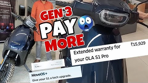 OLA GEN 3 🤯- All Paid FEATURES EXPLAIN | MOVE OS + | GEN3 WARRENTY @OlaElectric