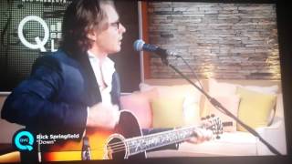 Famous Rick Springfield "Down" on QVC Net Worth