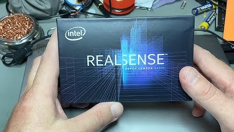 Autonomous Traxxas TRX-6 crawler: Unboxing of Intel Realsense D435i 3D depth camera