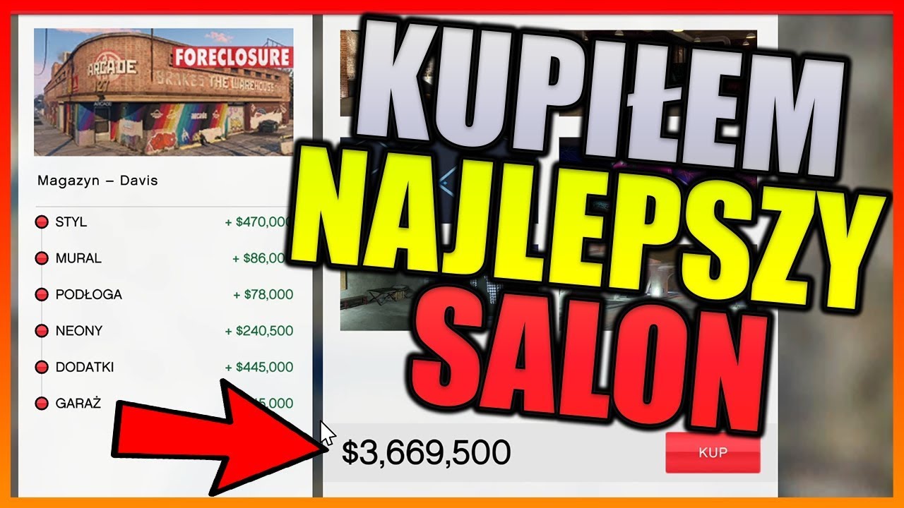 Kupilem Najdrozszy Salon Gier Gta Online Youtube