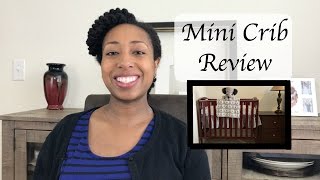 Not a sponsored Video. My review of the Dream on Me 3 in 1 mini crib. The crib can fit between a doorway and rolls (Demo at 2:13) 