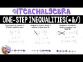 Understanding Inequalities with Multiplication and Division