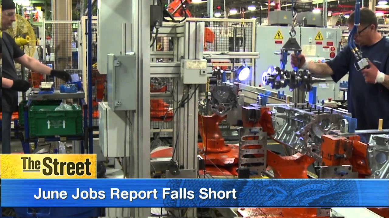 U.S. Stocks Open Modestly Higher, June Jobs Report Falls Short