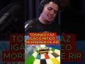 TONINHO FAZ IGAO E MITICO MORREREM DE RIR. #toninhotornado #podpah #cortespodcast #alegria
