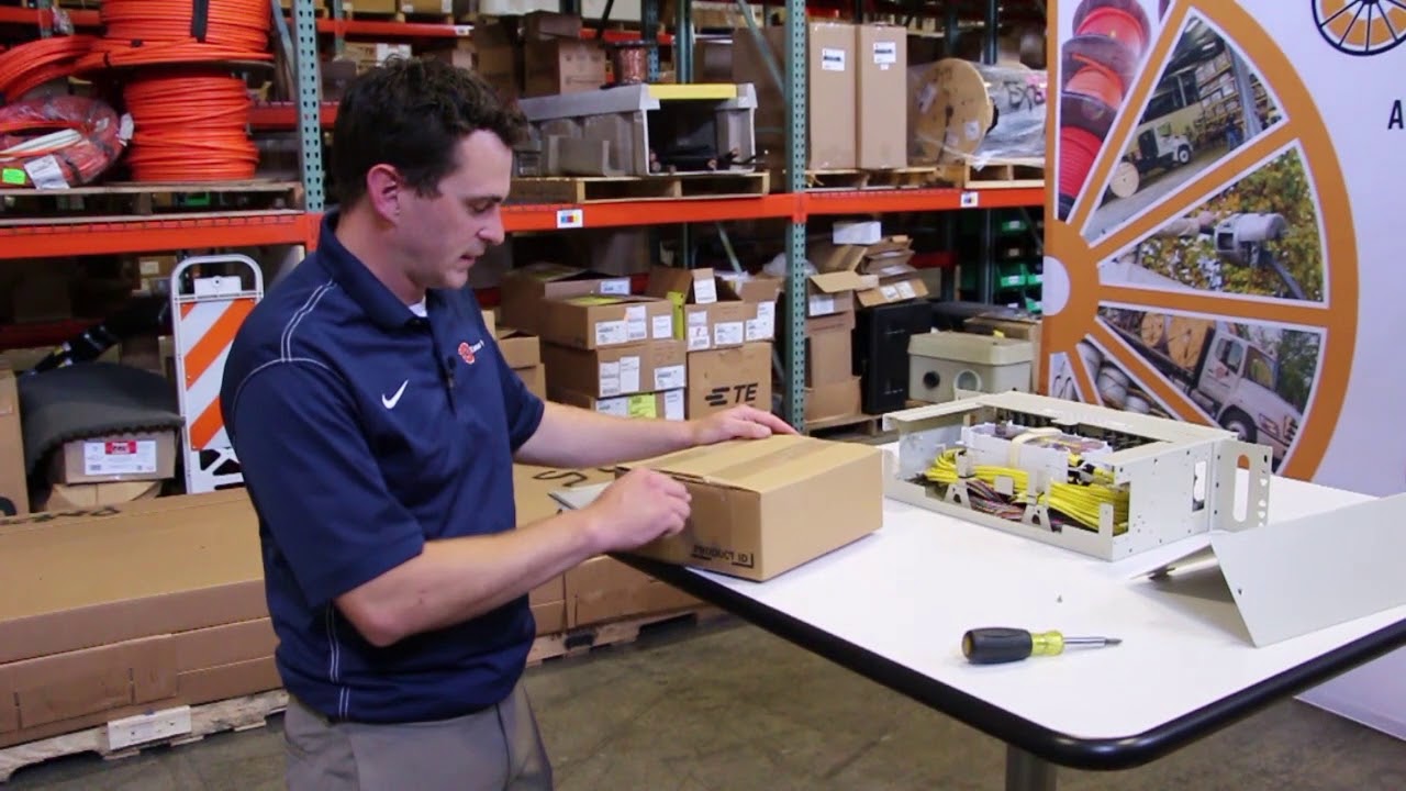 Commscope FPX Fiber Distribution Panel Unboxing - YouTube