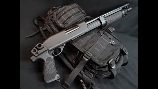 CYMA M870 shotgun 15m test shot