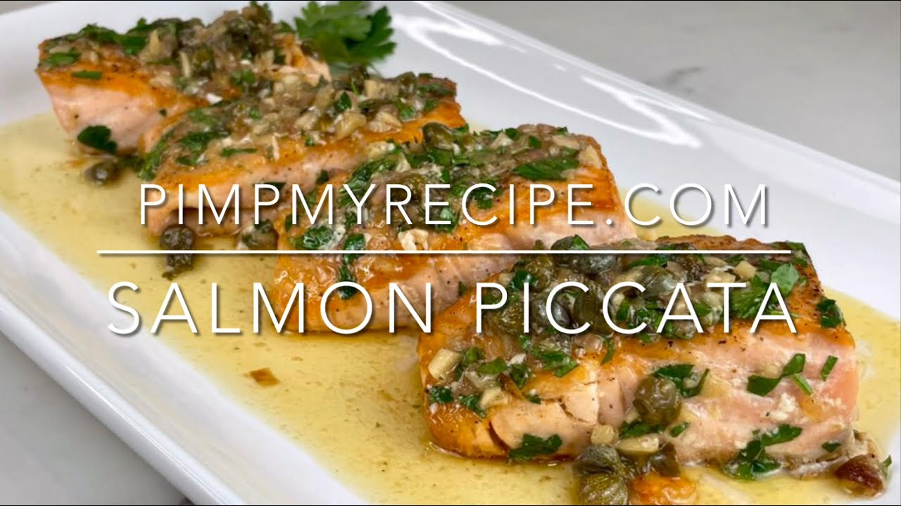 SALMON PICCATA - How to Make this Delectable Salmon Piccata Recipe!