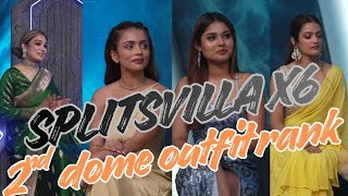 SPLITSVILLA X6 Power chamber(dome) outfits best to worst! Ep:2💃💅