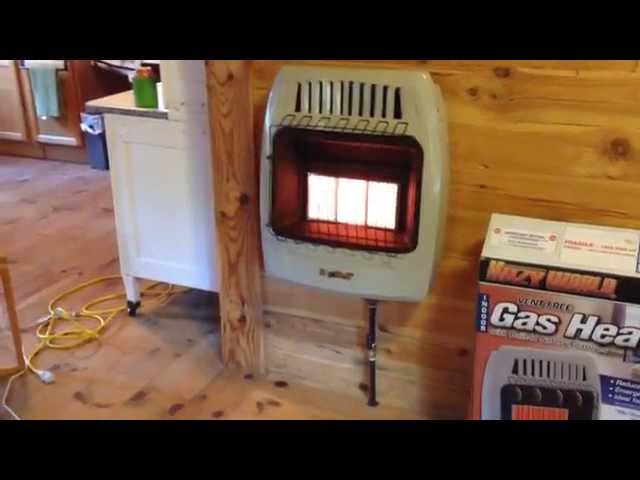 Kozy World KWD325 dual fuel heater - YouTube