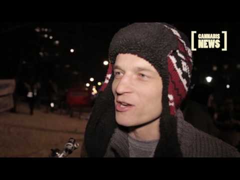 Ani KOD ani PiS naszą partią Cannabis! Manifestacja Wolnych Konopi przed Sejmem (11.01.2017)