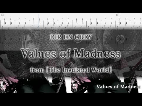 Values of Madness (Full Band Score PDF & GP data) - DIR EN GREY