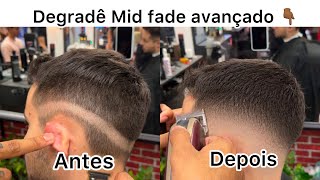 How to do a MID FADE gradient for beginners and advanced barbers