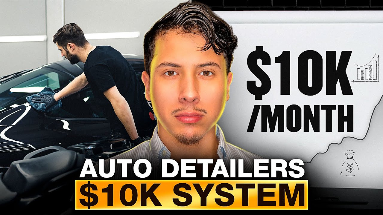 How to Make $10K/Month Selling AI Marketing to Auto Detailers (Full Breakdown)