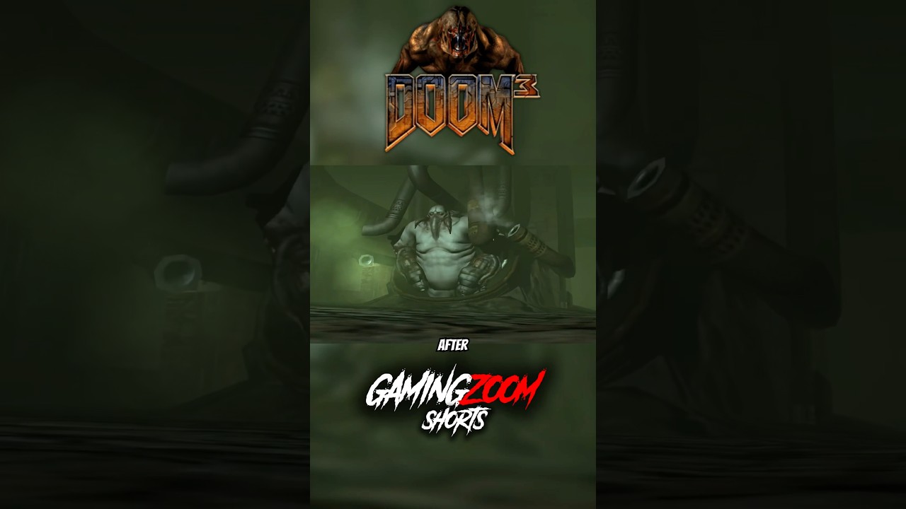 Doom 3 был немного недоработан в 2026 году #shorts #doom #doom3 #retrogaming