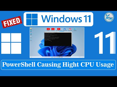 ✅ How To Fix PowerShell Causing High CPU Usage in Windows 11/10