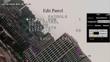 How to Configure Preset, Patrol and Pattern via PTZ Menu