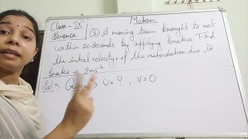 Class IX Science 19 05 2021 by Ms Mridulata upadhyay Motion