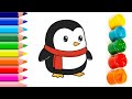 How to draw a penguin? Как нарисовать пингвина? Pingvinni qanday chizish mumkin?.
