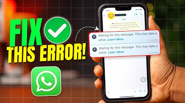 Fix "Waiting for This Message" Error on WhatsApp on iPhone | WhatsApp Message Not Loading Fix