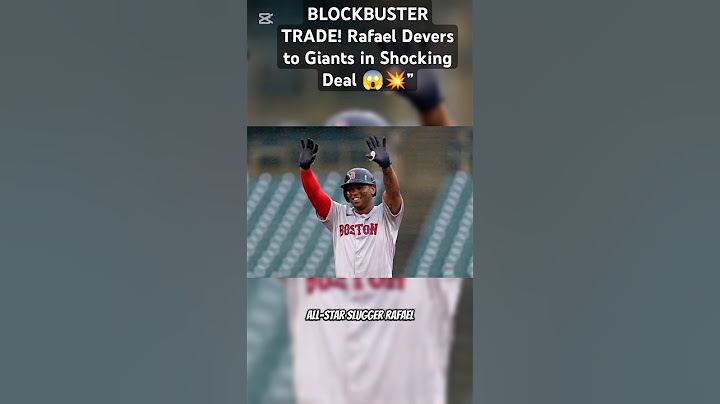 BLOCKBUSTER TRADE! Rafael Devers to Giants in Shocking Deal 😱💥” #shorts