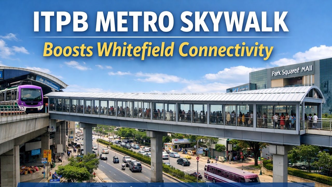 ITPB Unveils Metro Skywalk Enhancing Last-Mile Connectivity in Whitefield