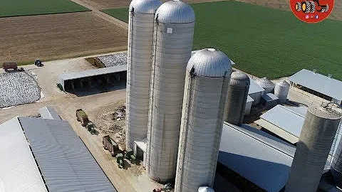 Chopping Corn Silage near Burkettsville Ohio - August 2018