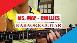 [Karaoke Guitar] Ms. May (ko rap) - Chillies ft. Magazine | Acoustic Beat