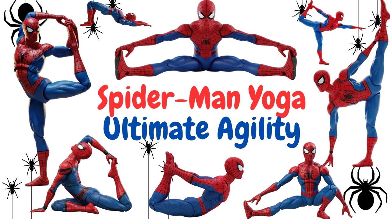 Spider-Man Yoga: Ultimate Agility Training for Little Heroes