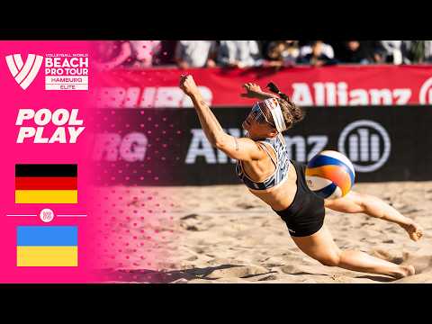 Müller/Tillmann vs. Serdiuk/Romaniuk - Pool Play Highlights | Hamburg 2026 #BeachProTour