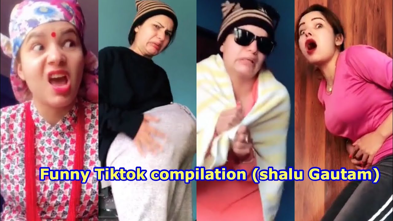 Funny Nepali Hindi Tiktok Compilation Shalugautam