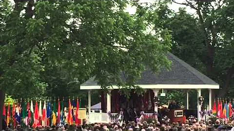 US Army Chief Of Staff Speaks At Army War College